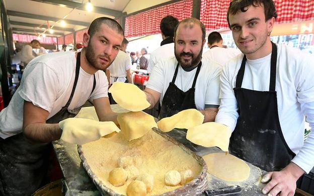 Aitor Aurrekoetxea en la feria